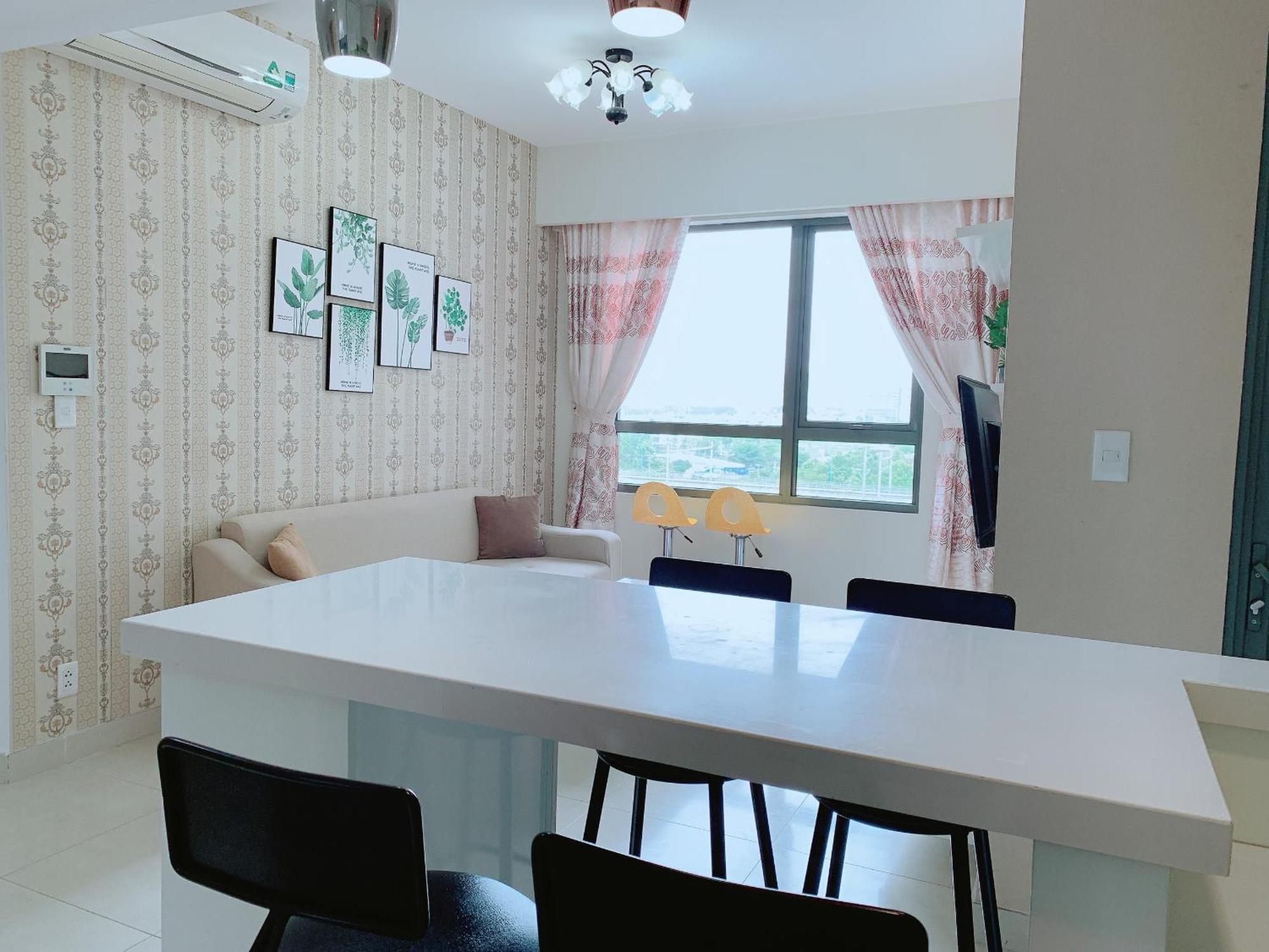 Masteri Thao Dien Comfy Apartment #Nice Balcony #Opening View Ho-Chi-Minh-Stadt Exterior foto