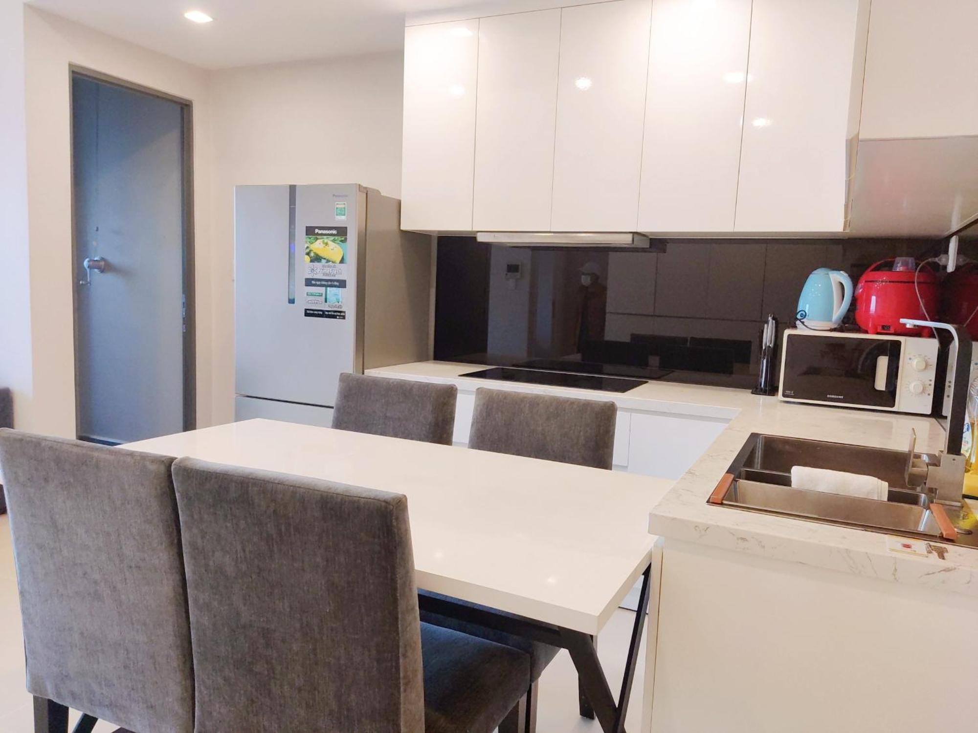 Masteri Thao Dien Comfy Apartment #Nice Balcony #Opening View Ho-Chi-Minh-Stadt Exterior foto