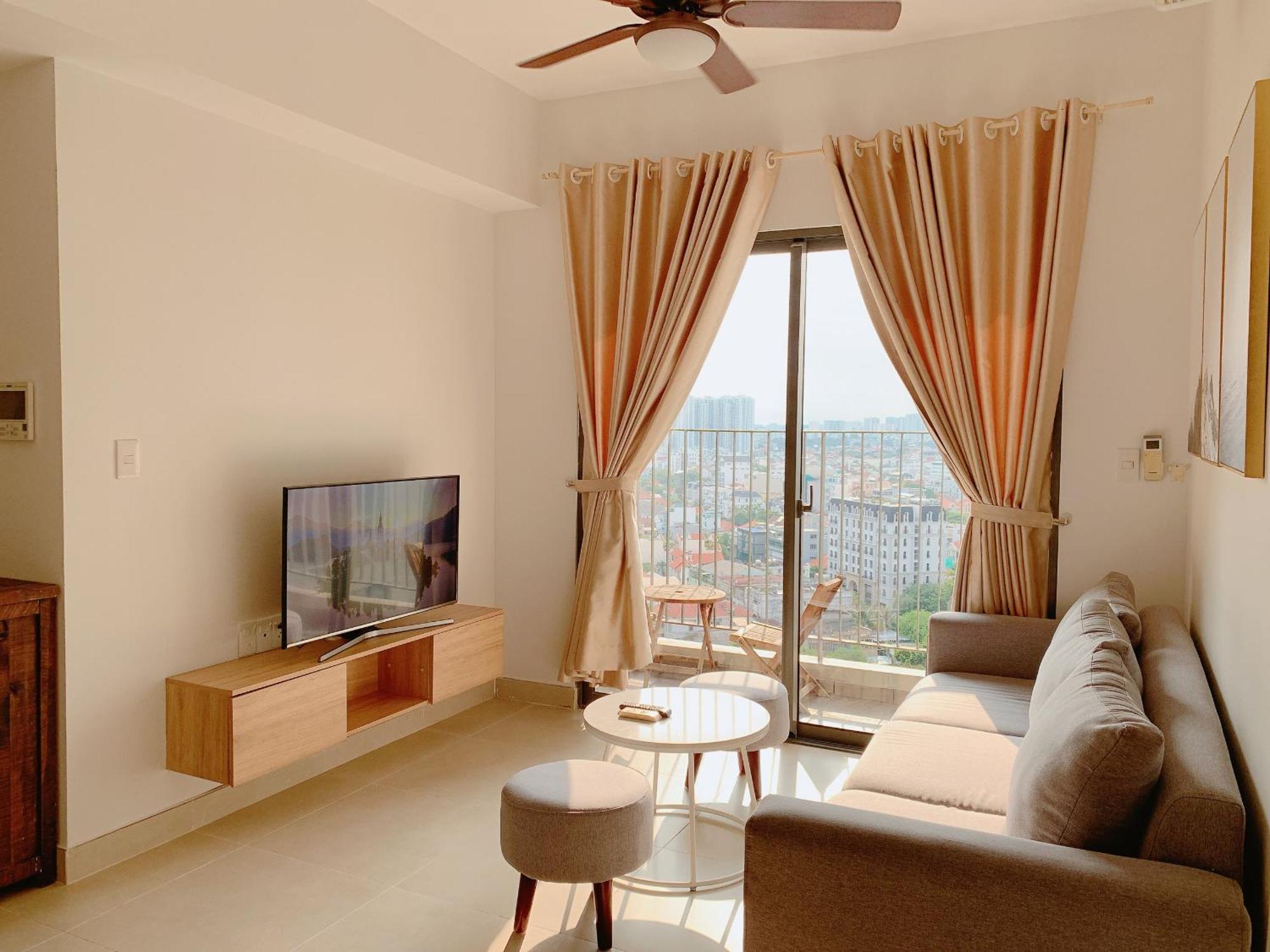 Masteri Thao Dien Comfy Apartment #Nice Balcony #Opening View Ho-Chi-Minh-Stadt Exterior foto