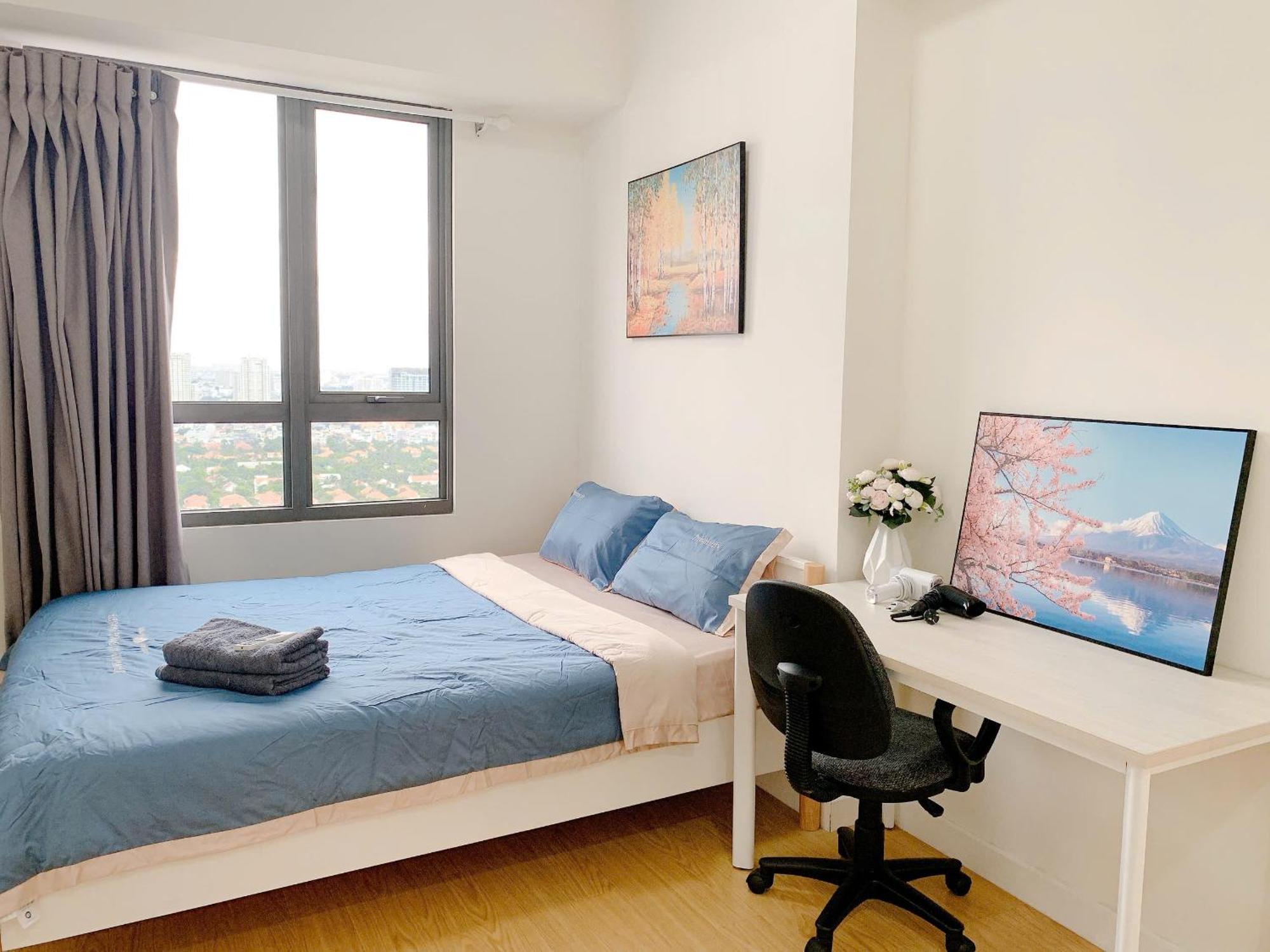 Masteri Thao Dien Comfy Apartment #Nice Balcony #Opening View Ho-Chi-Minh-Stadt Exterior foto
