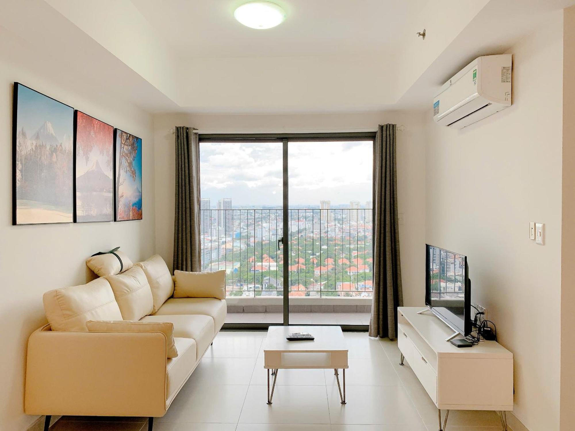 Masteri Thao Dien Comfy Apartment #Nice Balcony #Opening View Ho-Chi-Minh-Stadt Exterior foto